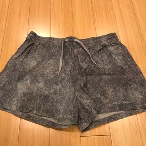 Outdoor Voices blue shorts